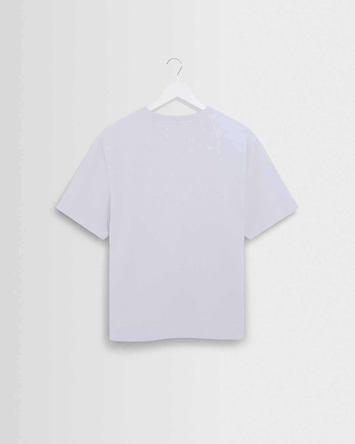 Dean Textured Organic Cotton T-Shirt - White
