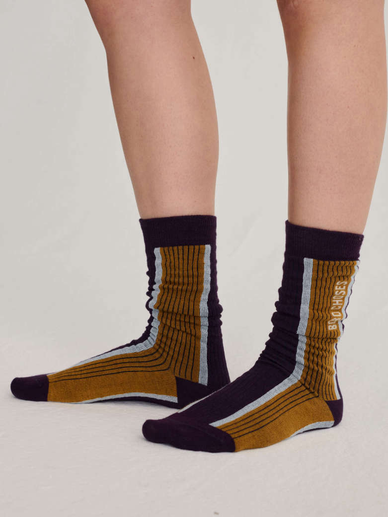 Sporty Socks - Violet