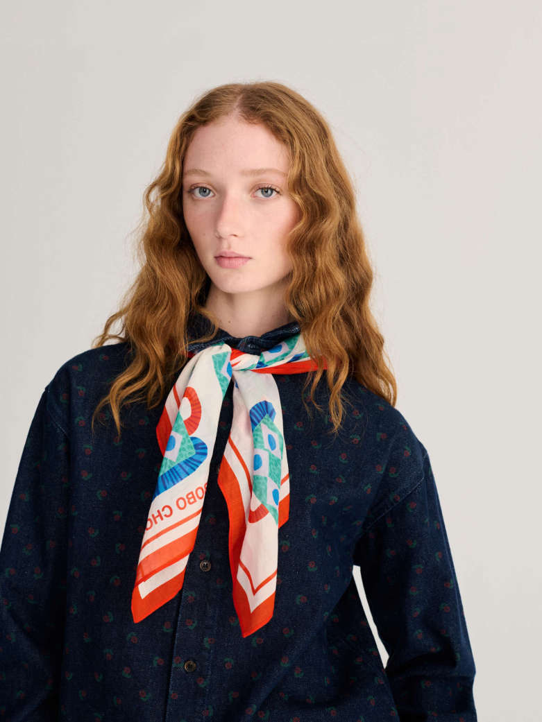 Bobo Monster Mug Scarf - Off White