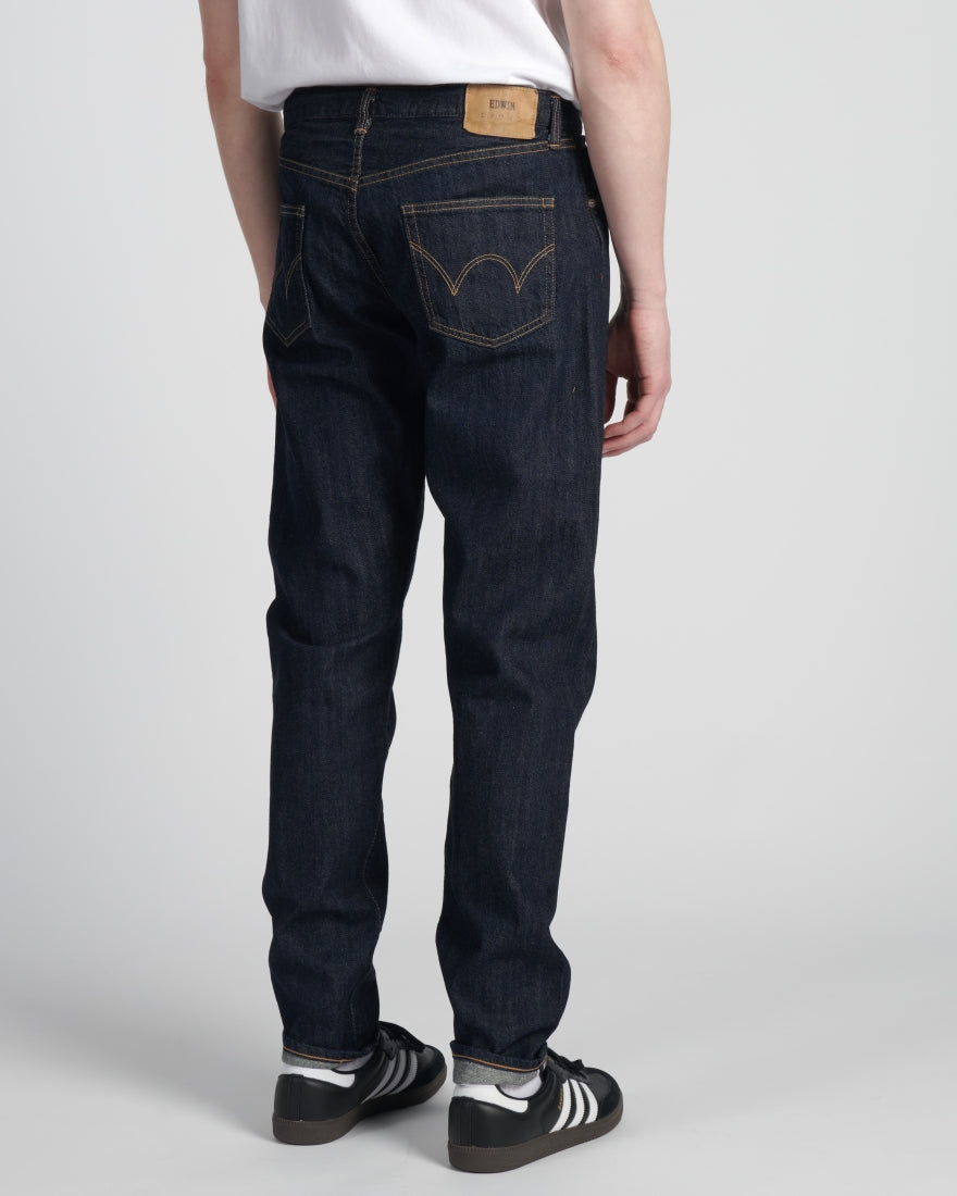 Regular Tapered Jeans - Blue-Rinsed