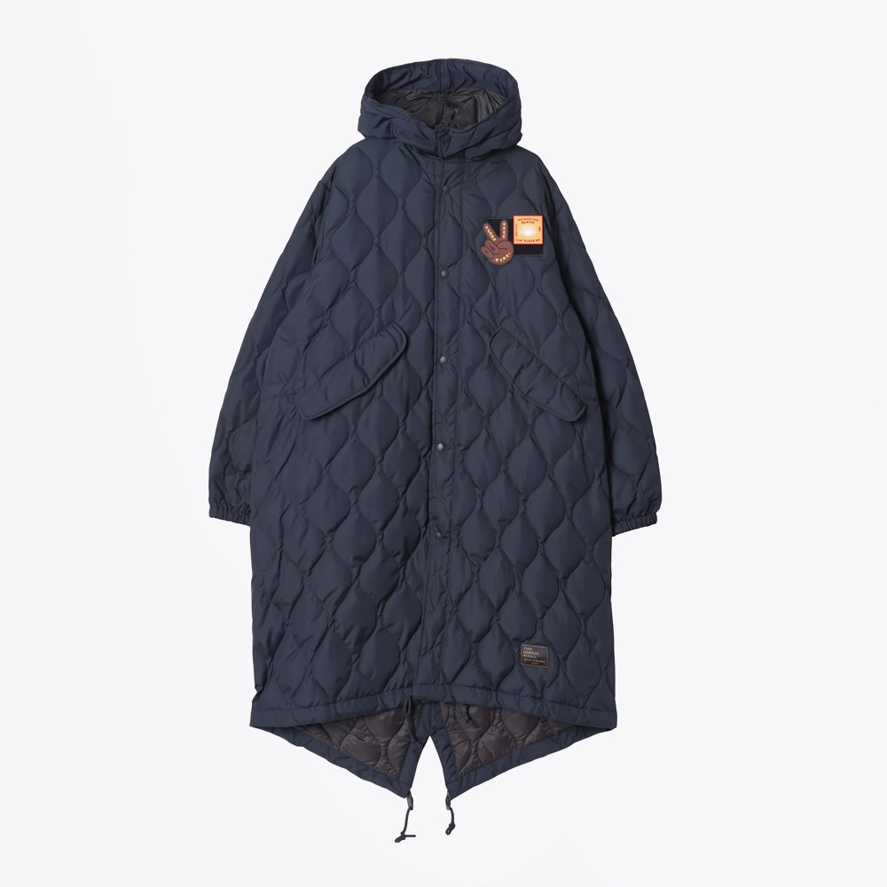Taion Military Hard Shell Down Mod Parka - Dark Navy