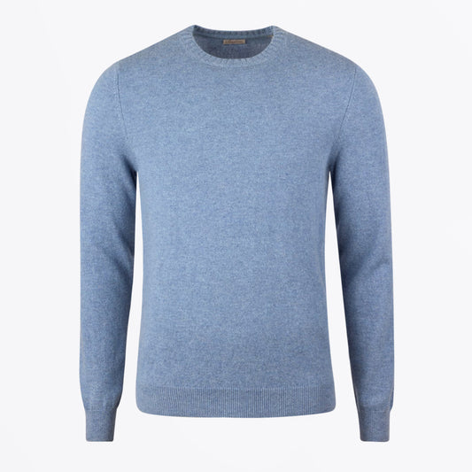 Cashmere Crew Neck - Blue