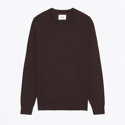 Ted Lightweight Merino Wool Sweater - Deep Truffle