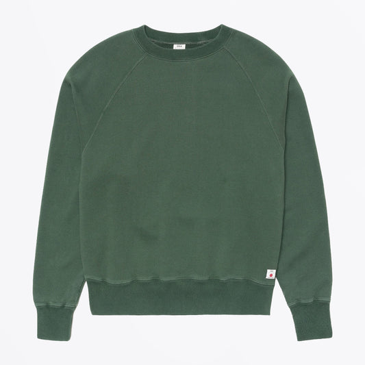 Raglan-Sleeve Crew - Green