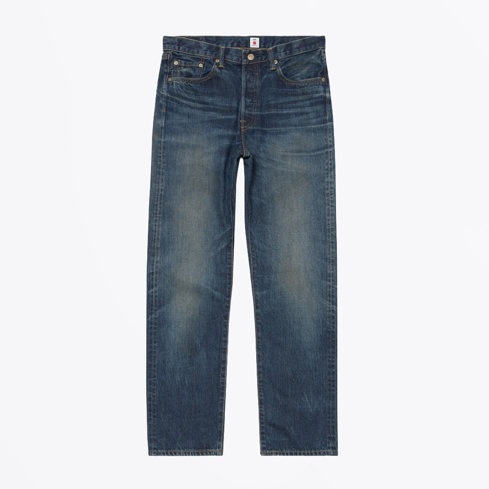 Edwin Regular Straight 13.5oz Jeans - Blue - Dark Used