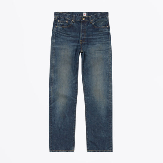 Regular Straight 13.5oz Jeans - Blue - Dark Used