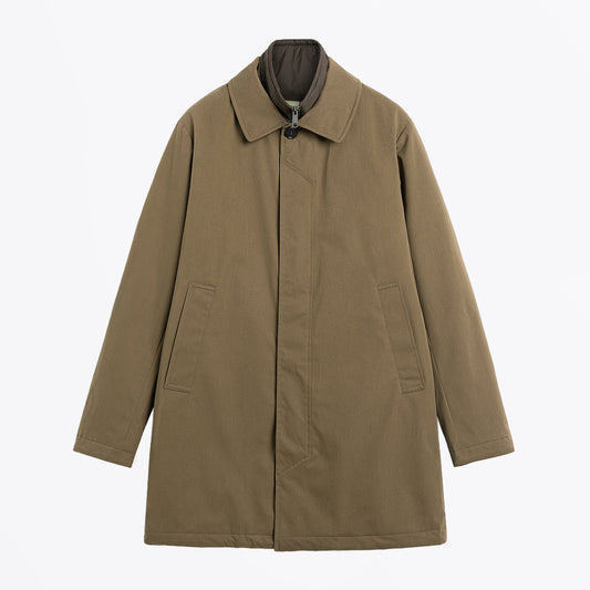 Duncan Cotton Coat - Deep Fern