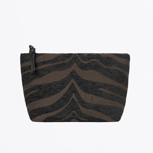 Day Zebra Pouch - Coffee Bean