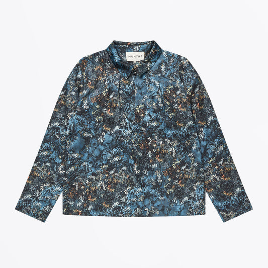 Vignette Shirt - Print Blue