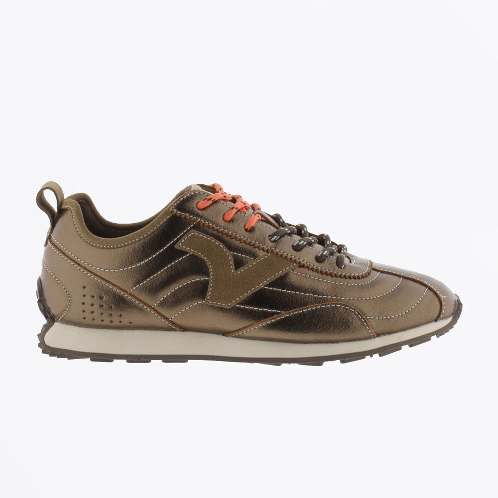 Victoria Root-Metal Sneaker - Bronze