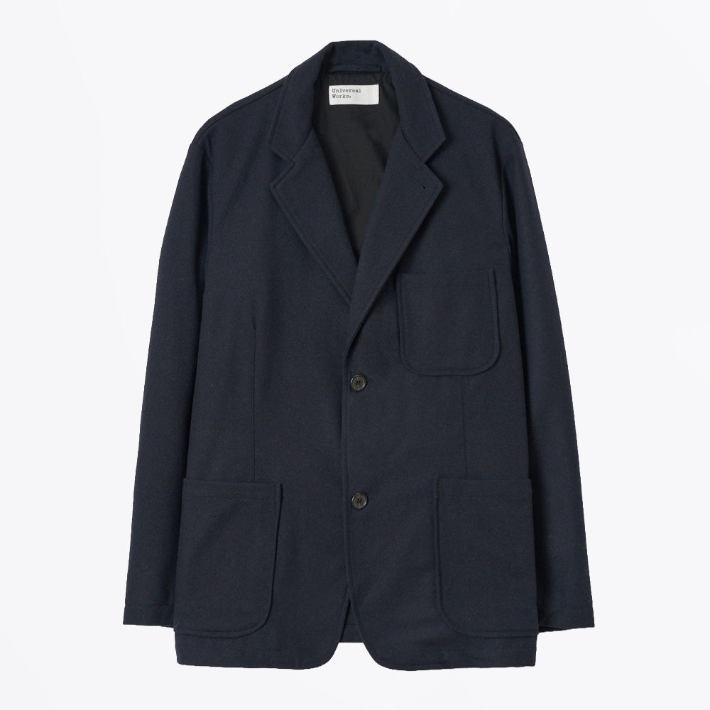 Universal Dublin Wool Mix Two Button Jacket - Dark Navy