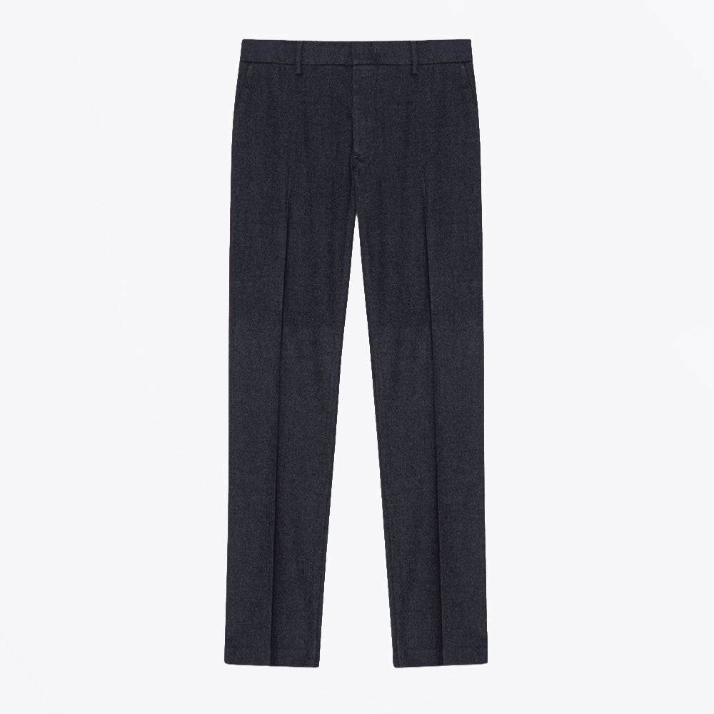 NN07 Theo Melange Tailored Slim Fit Chino - Marine Navy