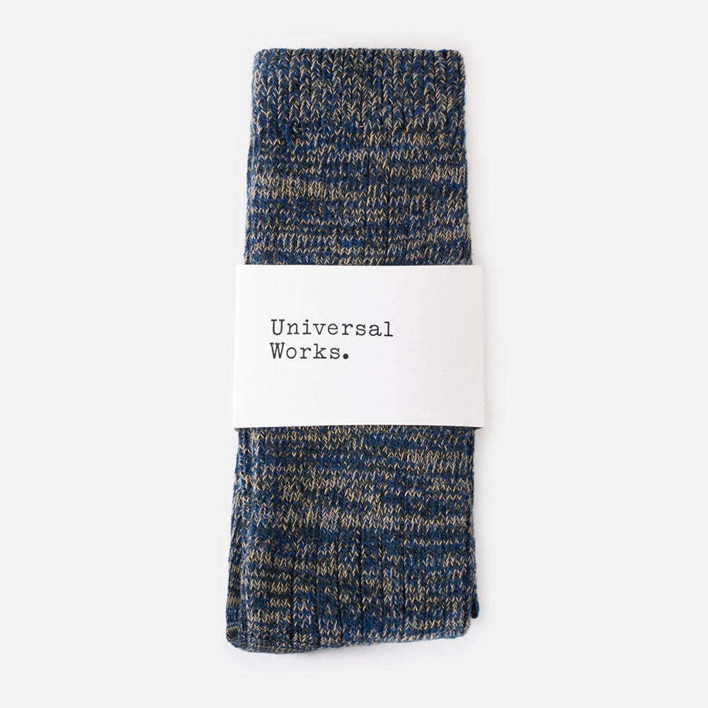 Universal Slub Knit Sock - Dark Navy