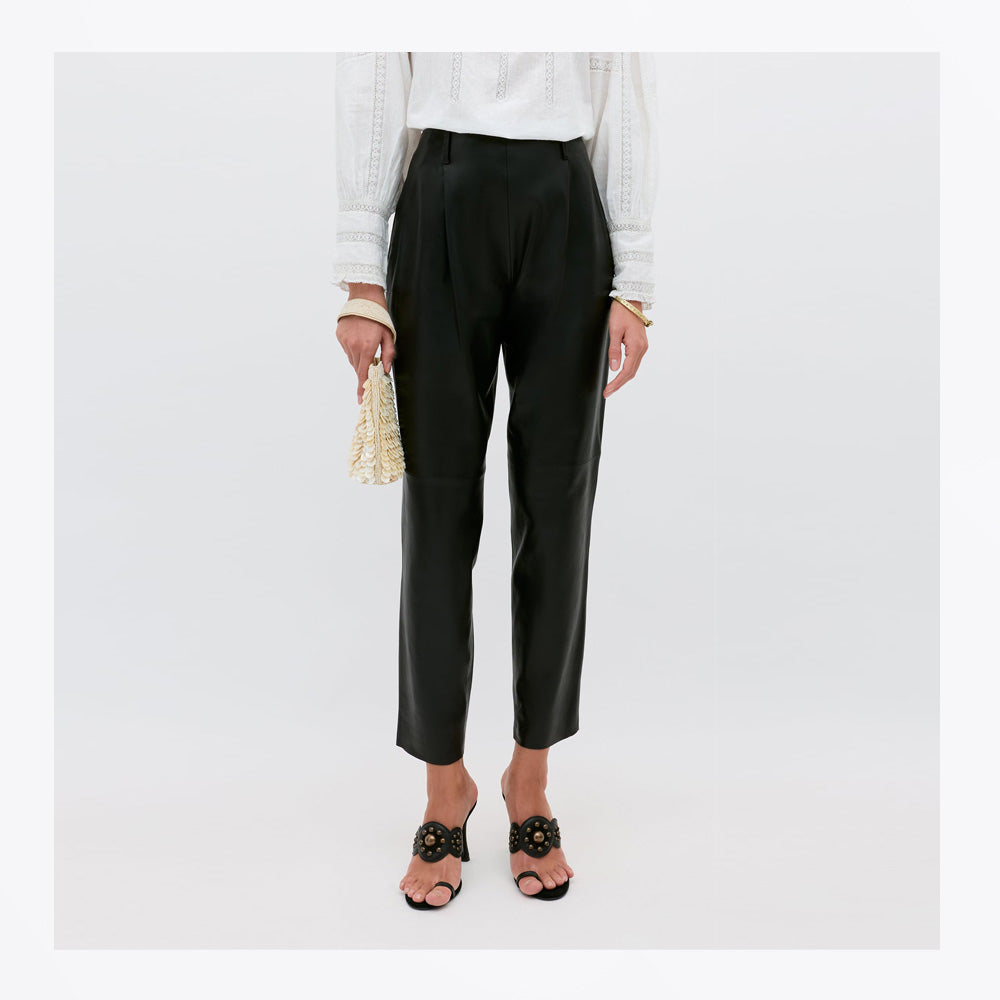 Rixo Nori Trouser - Charcoal
