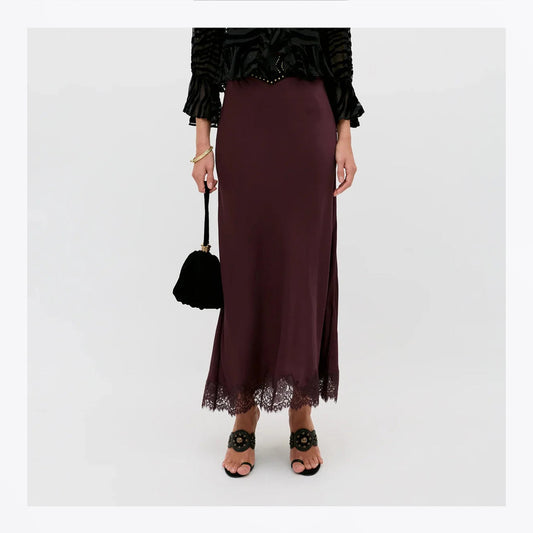 Matilde Skirt - Wine