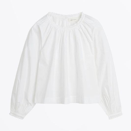Carrie Blouse - Optic White