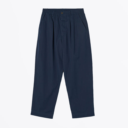 Micro Canvas Oxford Pant - Navy