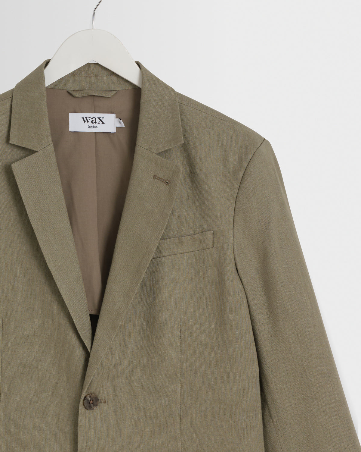 Fintry Linen Blazer - Khaki