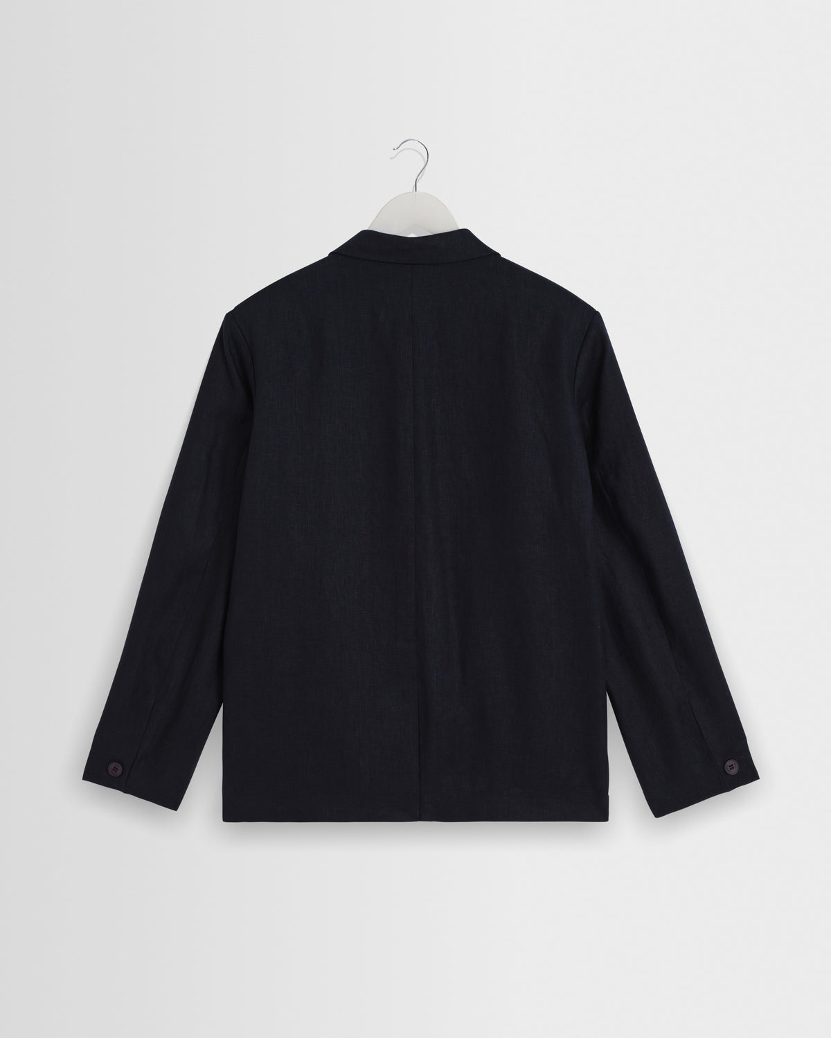 Fintry Linen Blazer - Midnight