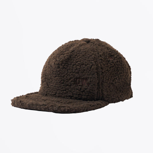 Galaxy Fleece Baseball Hat - Brown