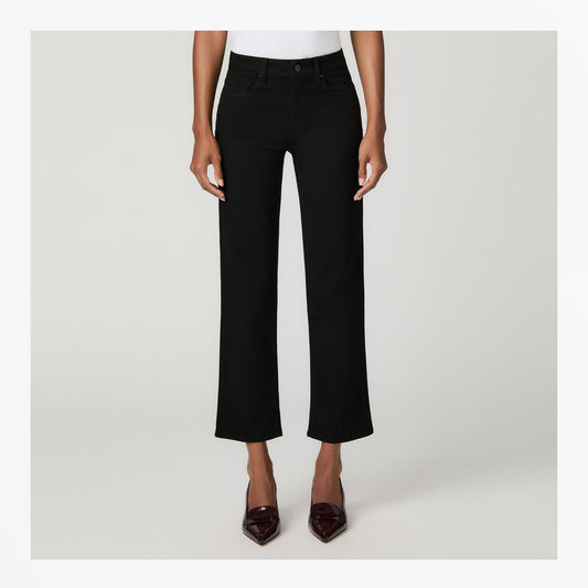 Mason Ankle Straight Jean - Black Shadow