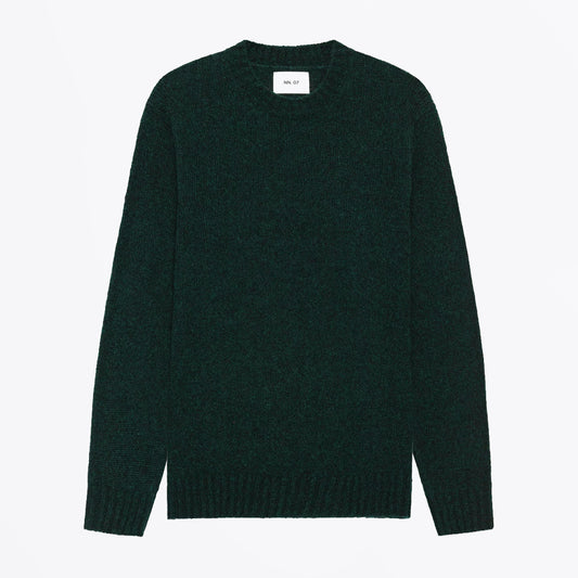 Lee Lightweight Merino Wool Sweater - Bottle Green