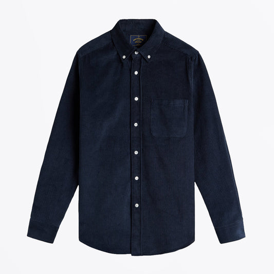 Lobo Corduroy Shirt - Navy