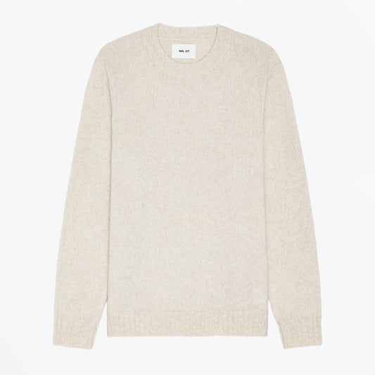 Lee Lightweight Merino Wool Sweater - Ivory