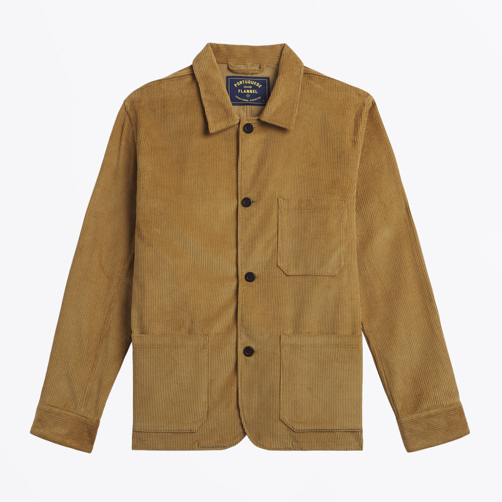 Portuguese Labura Corduroy Jacket - Autumn Shades