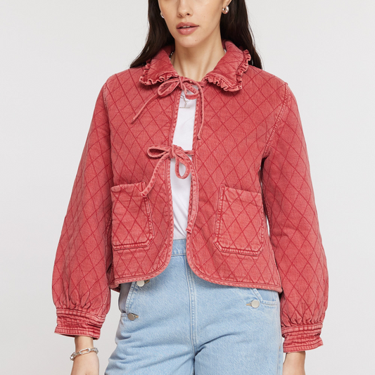 Heidi Jacket - Vintage Red