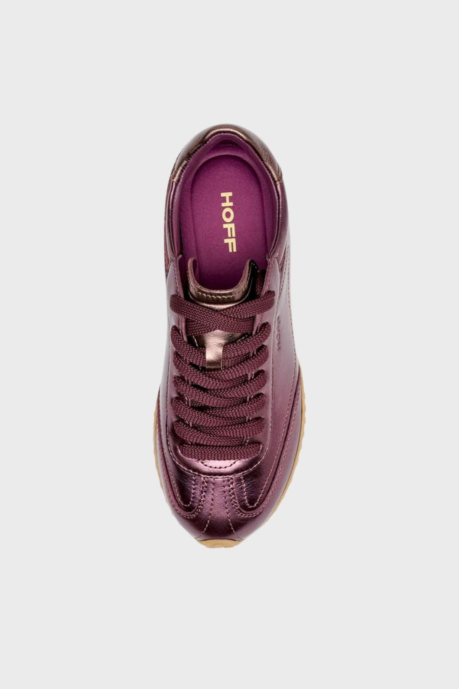 Hoff Bridge Metallics Sneaker - Burgundy