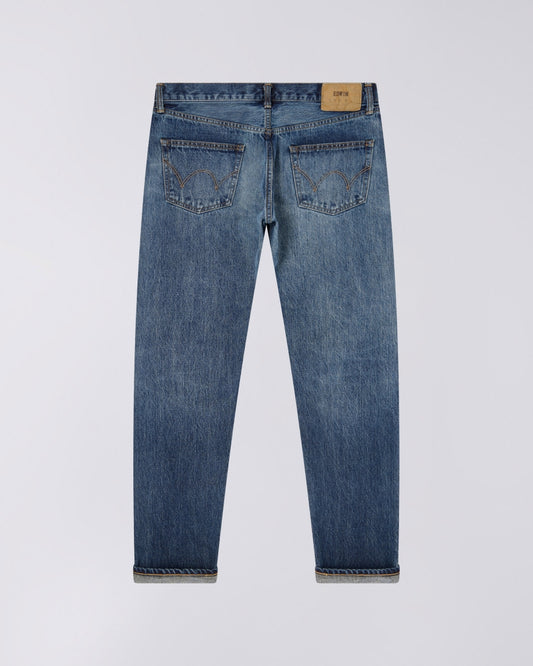 Regular Tapered Jeans - Blue - Dark Used