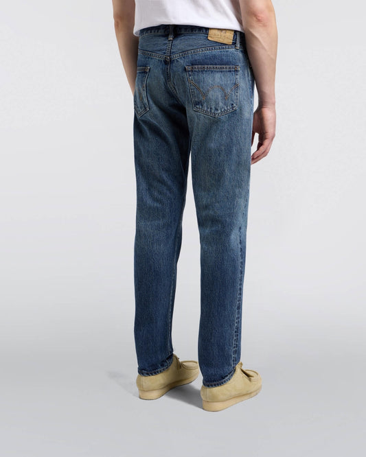 Regular Tapered Jeans - Blue - Dark Used