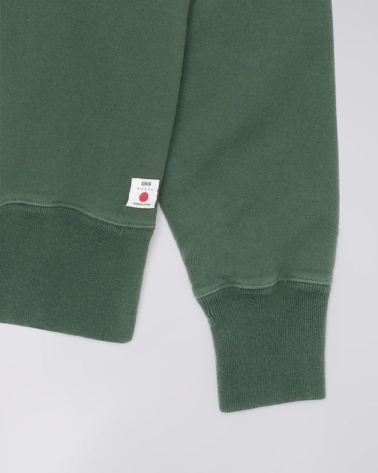 Raglan-Sleeve Crew - Green