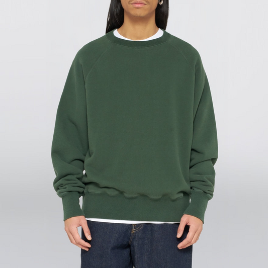 Raglan-Sleeve Crew - Green