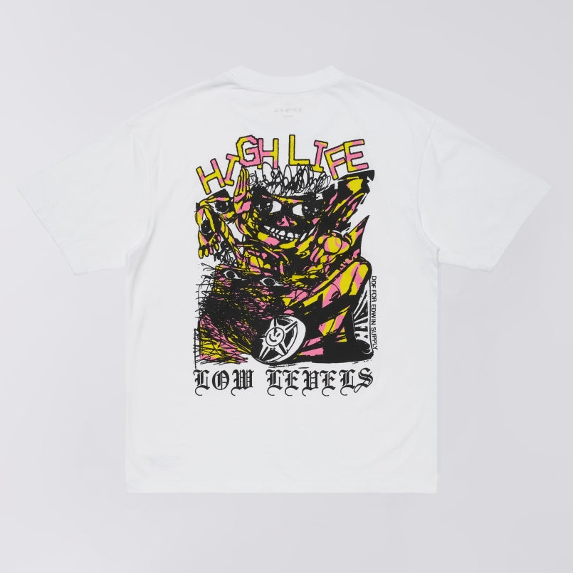 Edwin Hatty Man T-Shirt - White