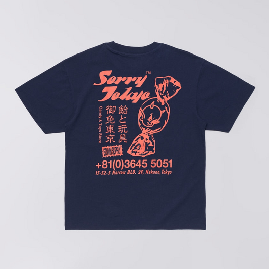 Sorry Tokyo T-Shirt - Maritime Blue