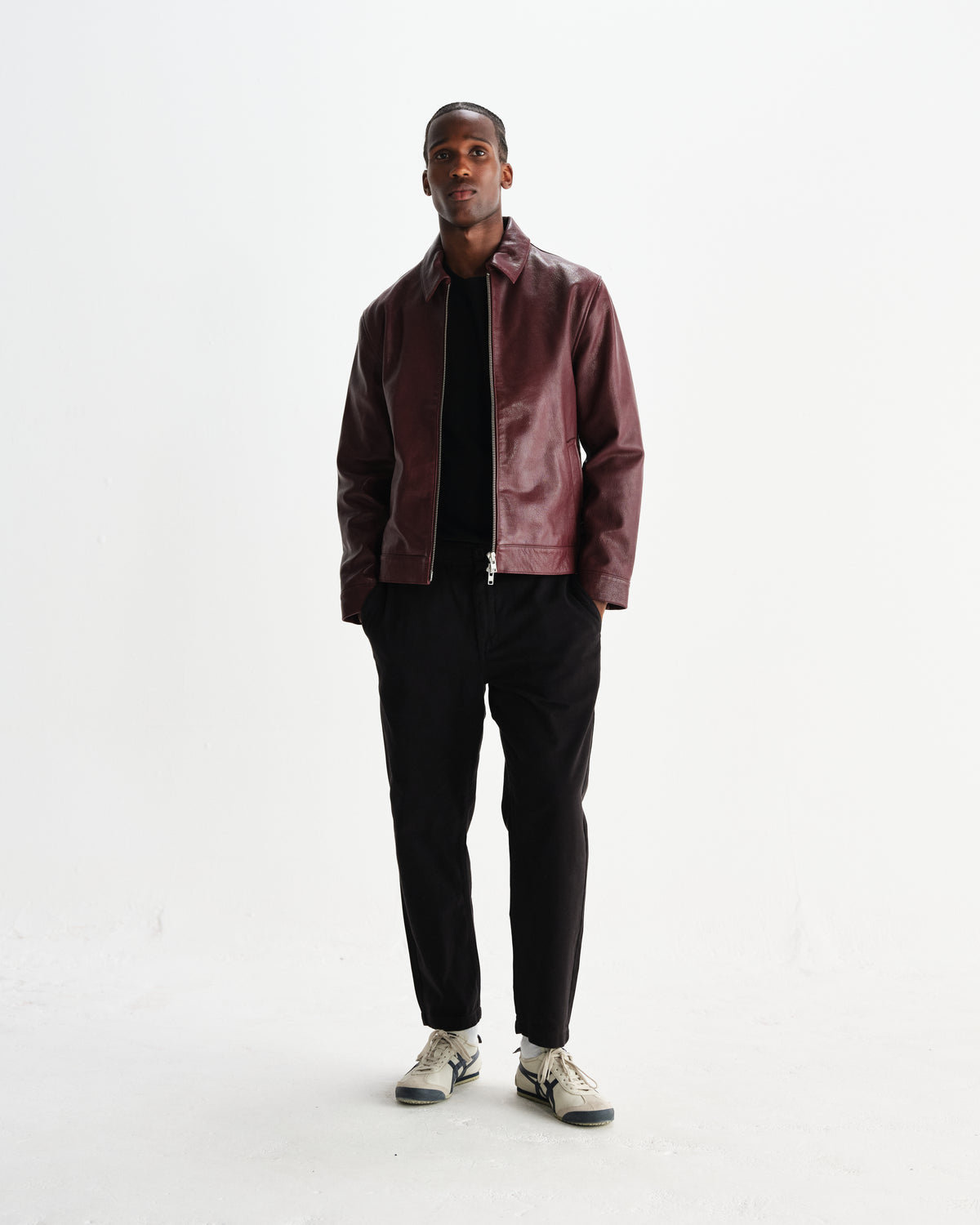 Wax Kurt Trouser Organic Cotton Twill - Black