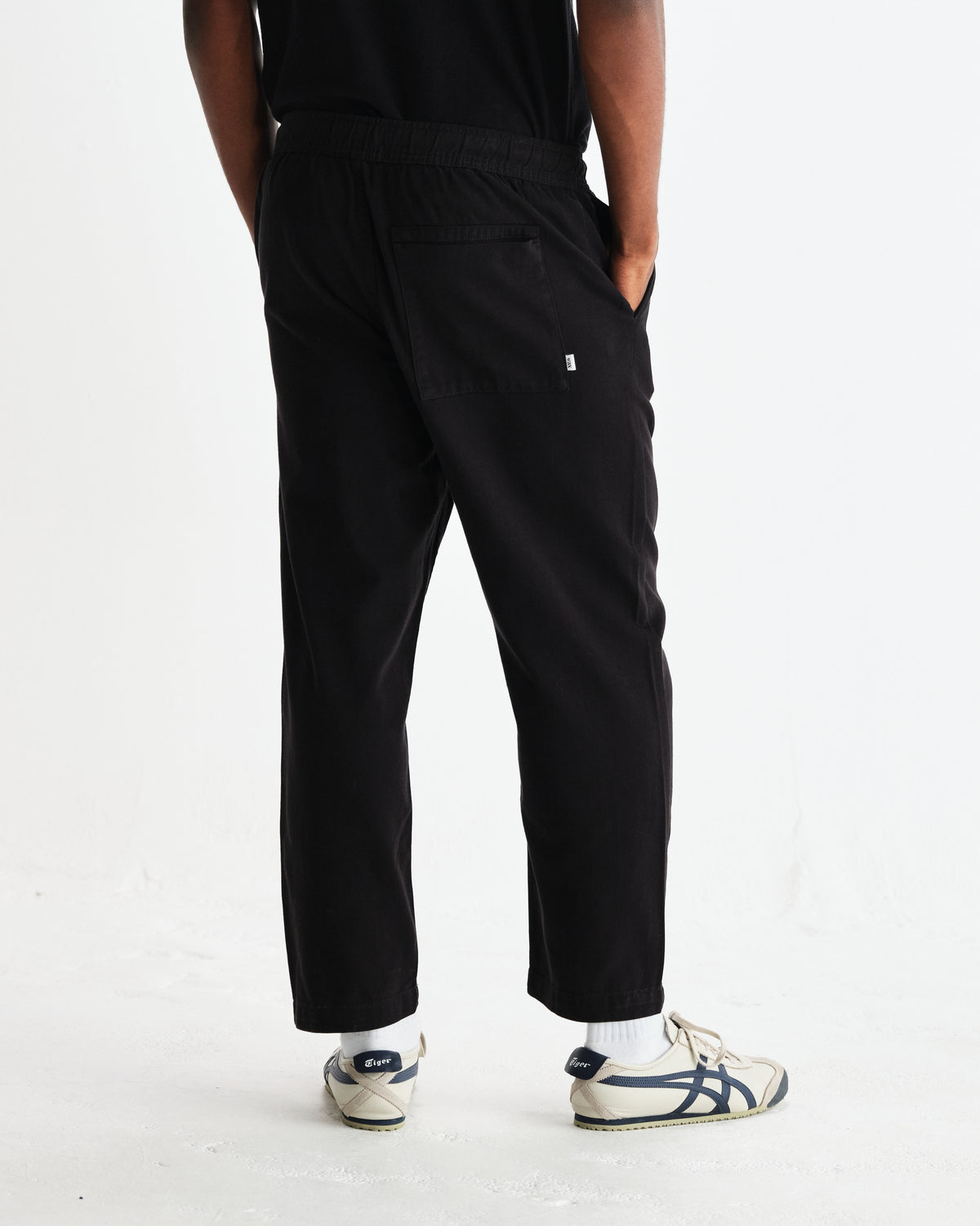 Kurt Trouser Organic Cotton Twill - Black