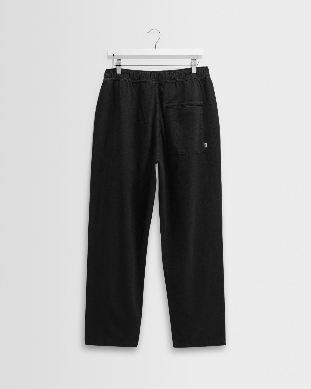 Wax Kurt Trouser Organic Cotton Twill - Black