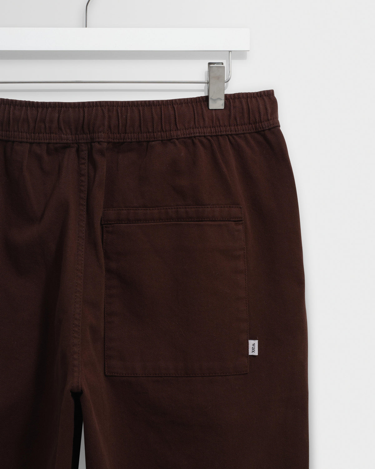 Kurt Trouser Organic Cotton Twill - Dark Brown