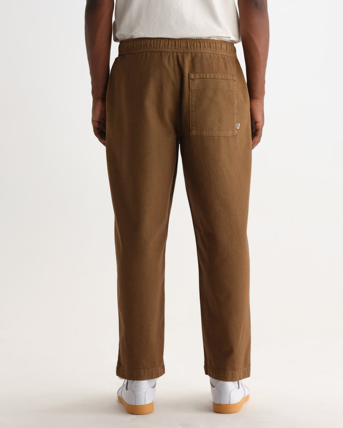 Wax Kurt Trouser Organic Cotton Twill - Dark Tan