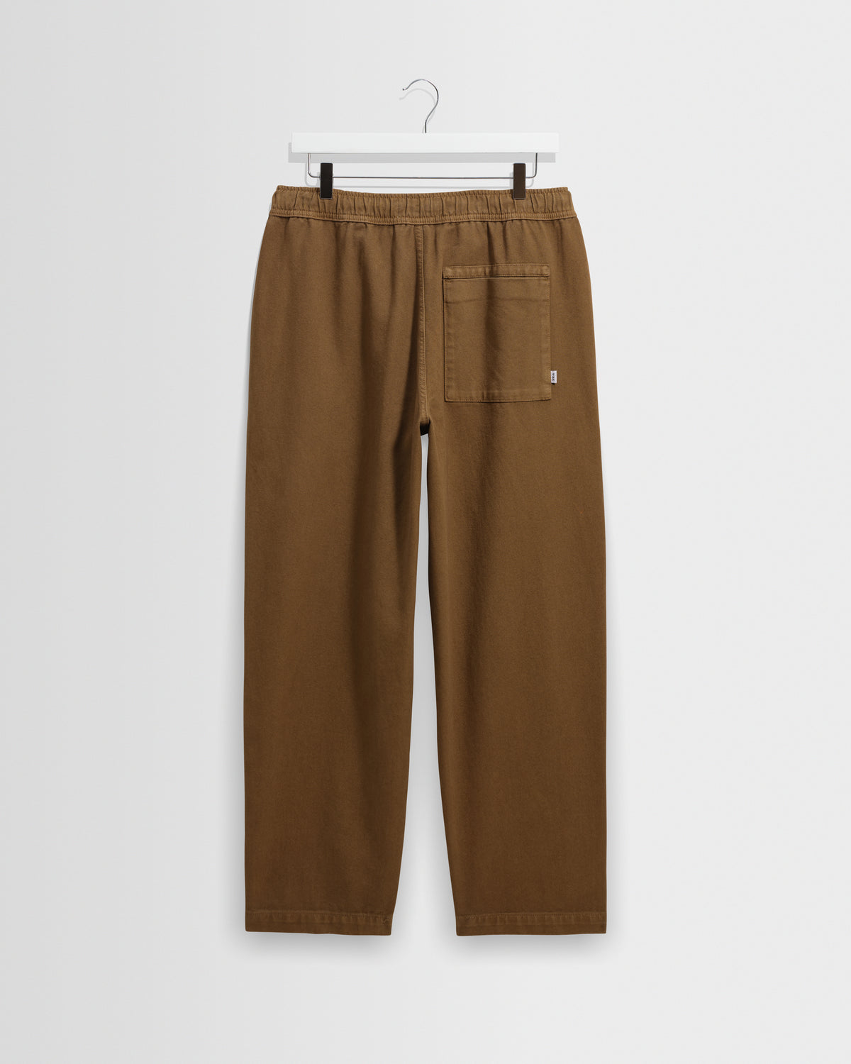 Wax Kurt Trouser Organic Cotton Twill - Dark Tan