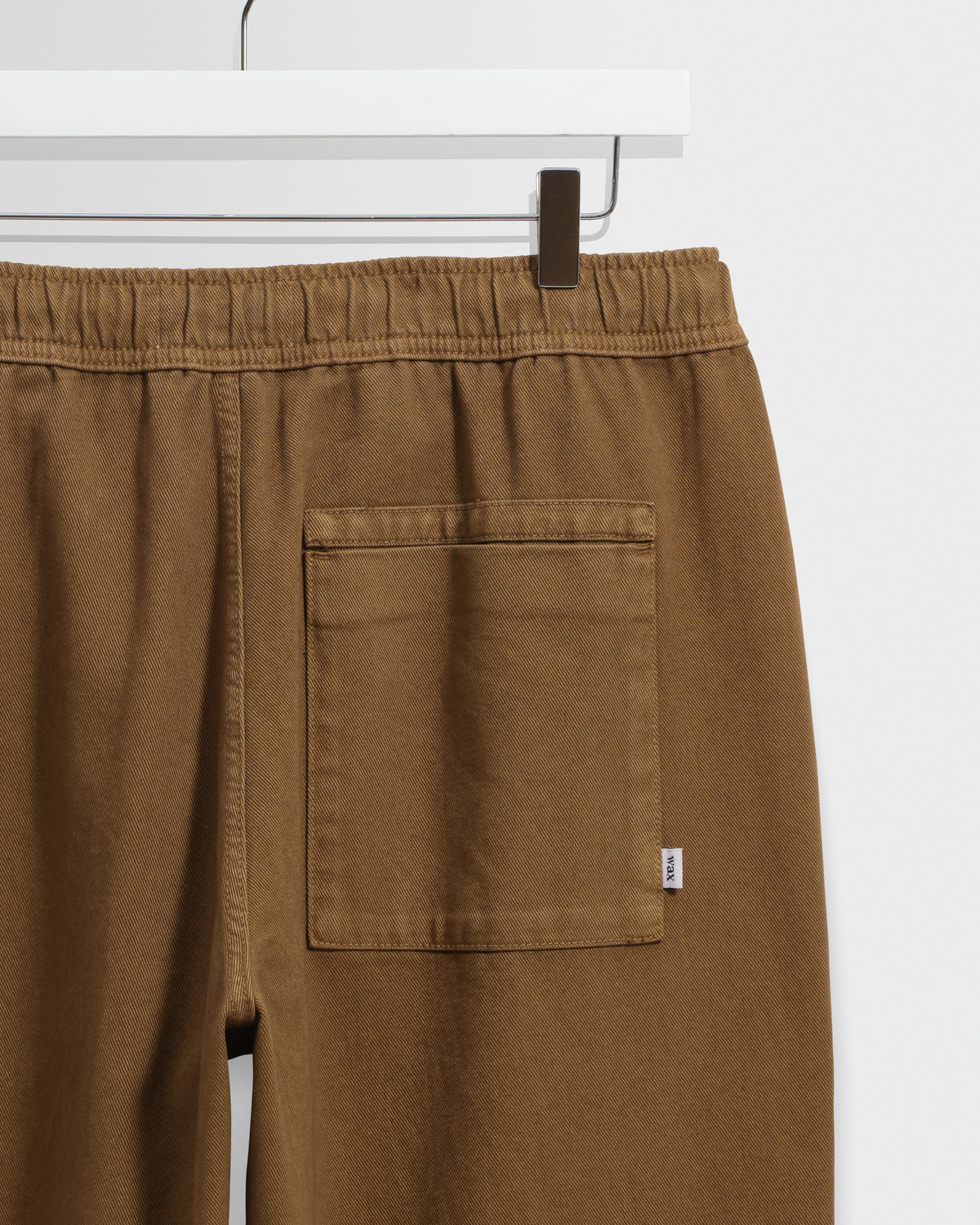 Kurt Trouser Organic Cotton Twill - Dark Tan