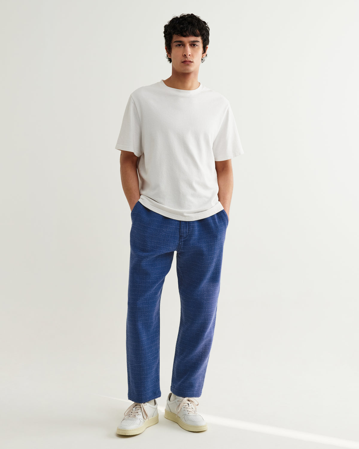Kurt Trouser Cotton Double Cloth - Indigo