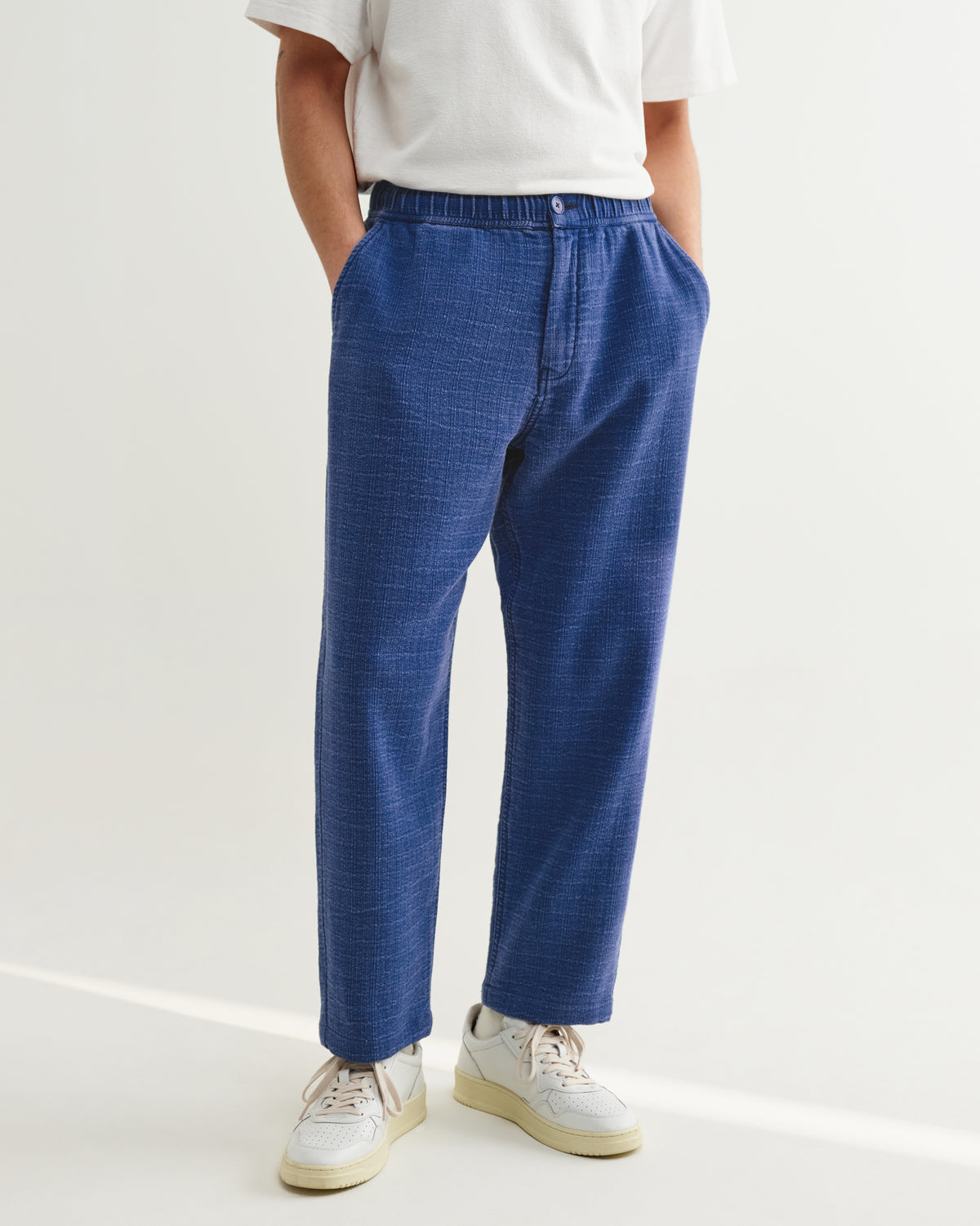Kurt Trouser Cotton Double Cloth - Indigo