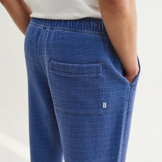 Kurt Trouser Cotton Double Cloth - Indigo