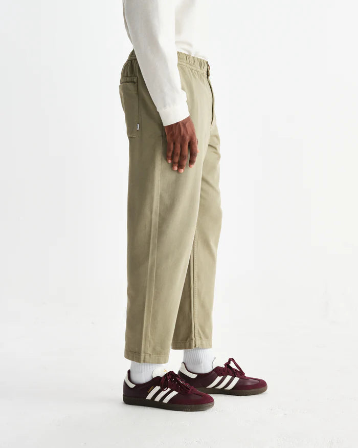 Kurt Organic Cotton Trousers - Light Khaki