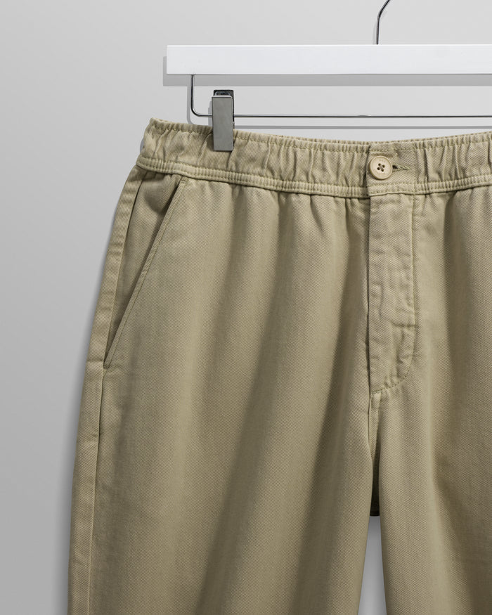 Kurt Organic Cotton Trousers - Light Khaki