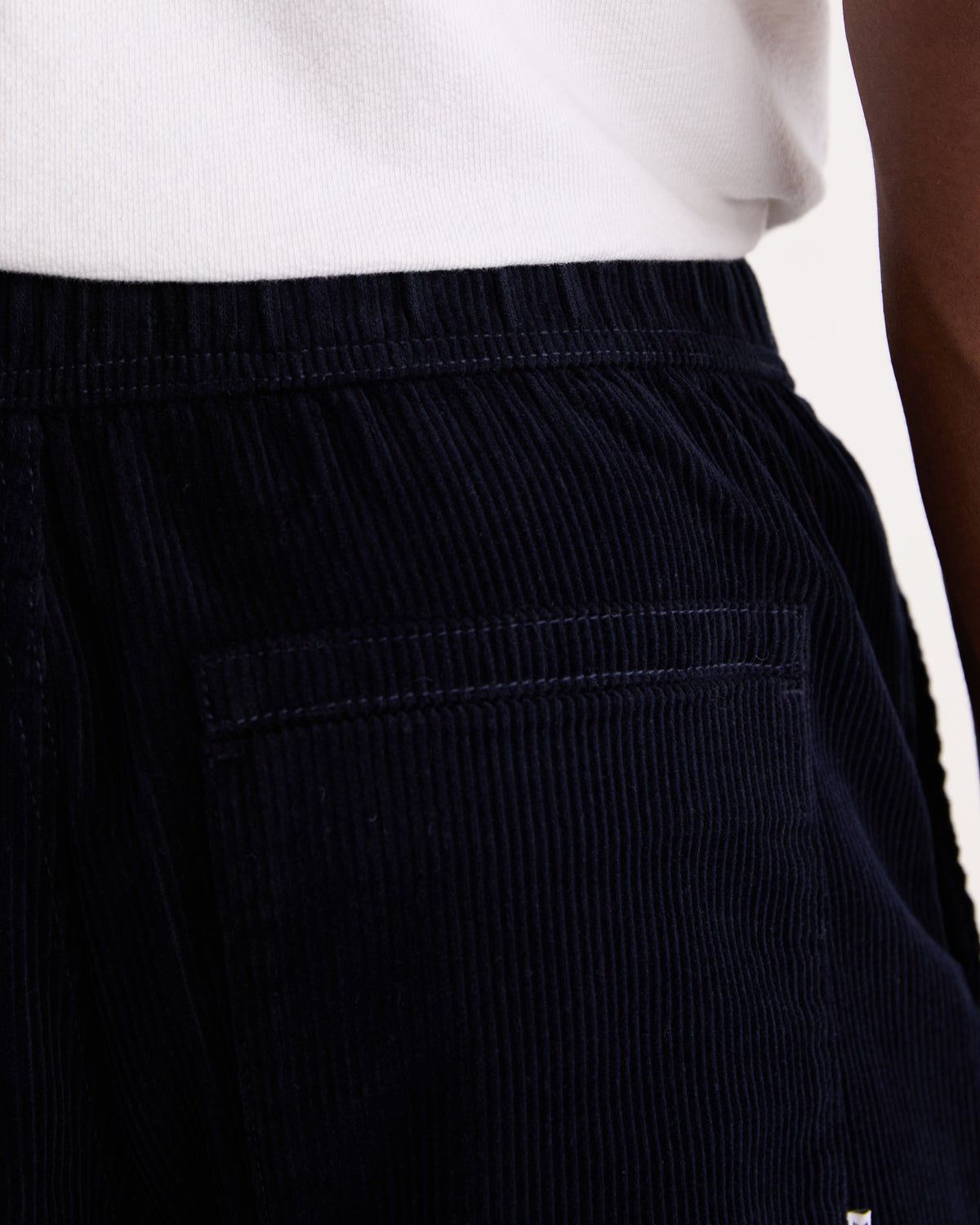 Kurt Cotton Corduroy Trouser - Navy